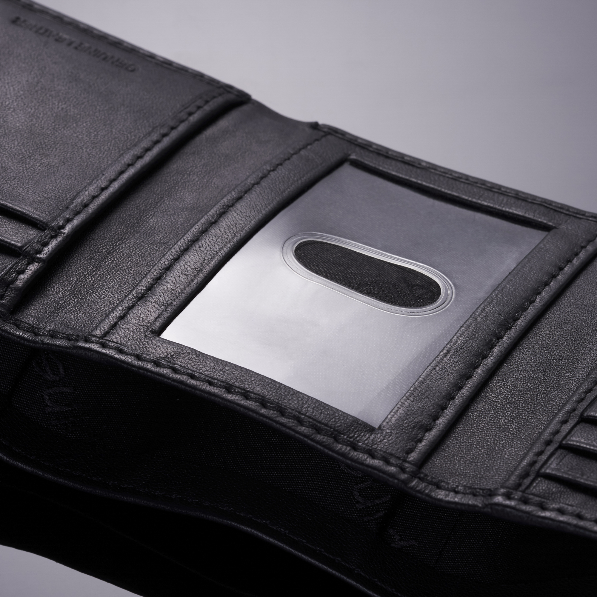 Alpine Swiss Mens Leather Wallet Money Clip Bifold Trifold Front Pocket